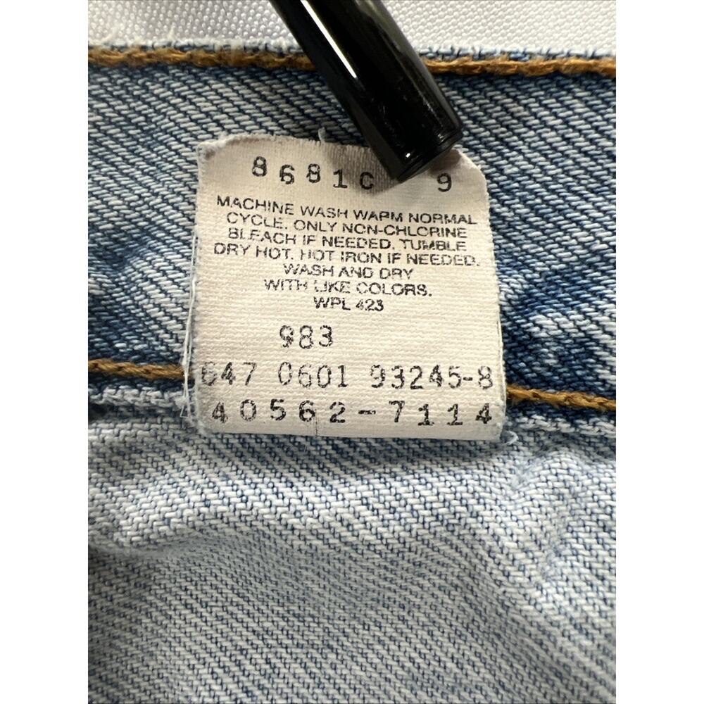 Vintage Levi’s 560 Jeans Y2K 2001 38x32 - Picture 8 of 8